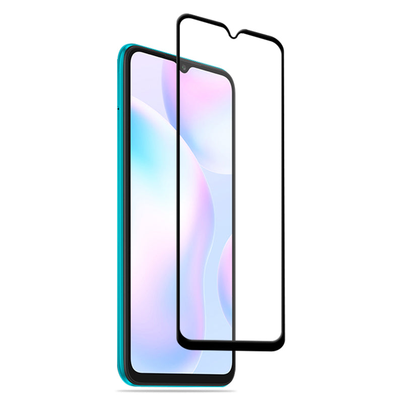 MOCOLO Secondary Hardening Screen Protector for Xiaomi Redmi 9A, HD Clear Silk Printing Full Coverage Full Glue Tempered Glass Film MOCOLO Secondary Hardening Screen Protector for Xiaomi Redmi 9A, HD Clear Silk Printing Full Coverage Full Glue Tempered Glass Film